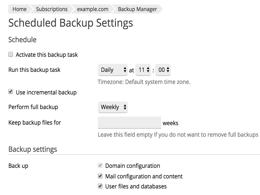 Secure Your Plesk Server - Backup Your Plesk Server With Backup To Cloud Pro
